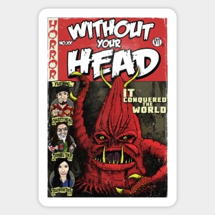 B-Movie Monsters Vintage Comic Book #1 Sticker